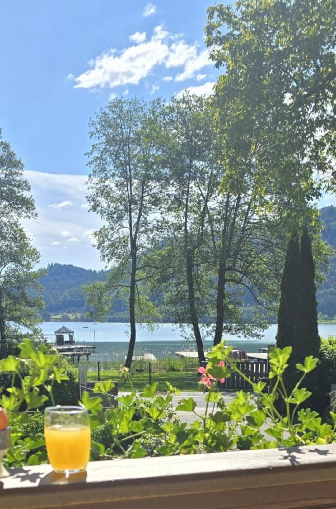 Strandpension Liane Sankt Kanzian am Klopeiner See Exteriör bild